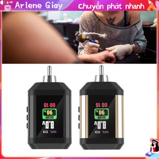 Arlene Giay Bộ nguồn hình xăm không dây 2200mAh Giao diện RCA Có thể điều chỉnh USB Bút có sạc lại Pin