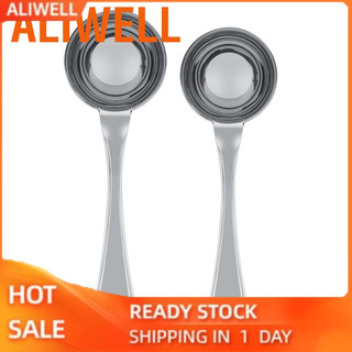 Muỗng dày múc đo lường 15ml/25ml bằng inox cho bột cà phê/trà/trái cây khô các loại
