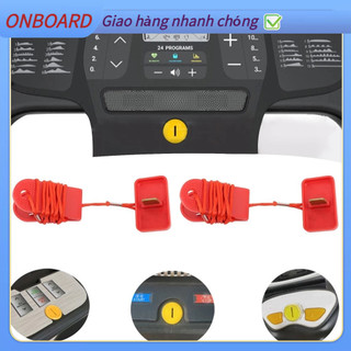 OnBoard 2 Chiếc Máy Chạy Bộ Chìa Khóa An Toàn Dừng Khẩn Cấp Công Tắc Tập Thể Dục Cho Hầu Hết Các