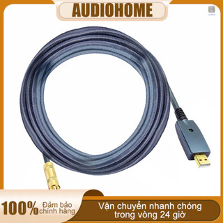 Dây cáp kết nối đàn guitar điện cổng usb 6.35mm