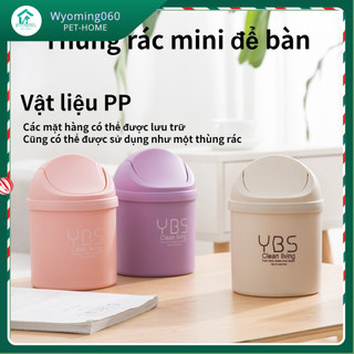 Thùng rác mini để bàn dễ thương