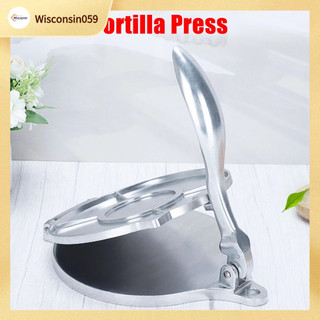 Dụng cụ ép bánh đa năng bằng tay tortilla bột ép nhôm bánh bao da ép ép mì máy