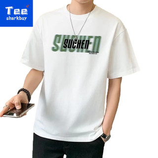 M-5xl In Hình Áo Thun Ngắn Tay Nam 2024 Phong Cách Mới Mùa Hè Cổ Tròn Top Size Lớn
