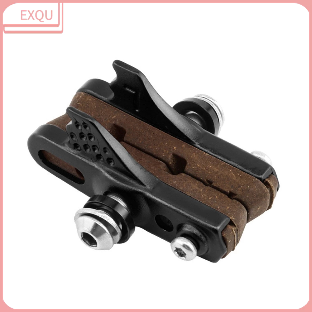 Exqu Xe Đạp Sợi carbon Vành Phanh Khối Chống Mài Mòn Ngăn Kéo Loại C Kẹp Má Phanh