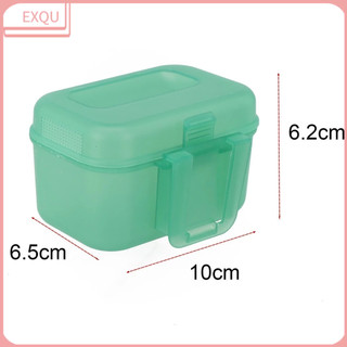Exqu giun hộp mồi câu cá hộp dụ mồi hộp đựng mồi giun đỏ mồi hộp