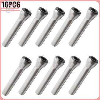 Bộ 10 đầu bọc cần câu cá bằng thép không gỉ