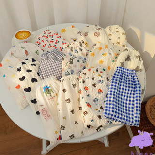 Quần bom xô Muslin chống muỗi cho bé trai, bé gái