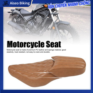 [Hàng Sẵn] Yên Xe Máy - Thay thế đệm yên xe máy màu nâu cho Rebel CMX 300 500 2017‐2022 Aiseo-Motor