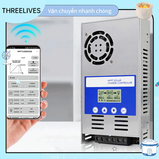 Bộ điều khiển sạc năng lượng mặt trời mppt bảng có màn hình lcd cho gel kín 12v 24v 36v 48v đầu vào tối đa 180vdc - nguồn tổ ong năng lượng mặt trời threlives