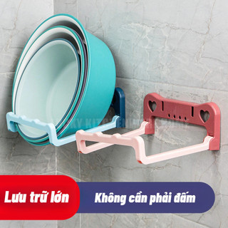 Đa năng treo tường phòng tắm lưu vực giá kệ phòng tắm bồn rửa giá dễ dàng gấp gọn