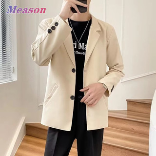 Meason áo blazer nam Gầy Thời gian rảnh rỗi áo vest nam blazer nam hàn quốc A29