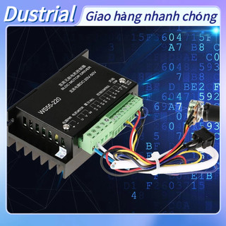 Dustrial. bộ điều khiển động cơ bldc không chổi than cnc ws55-220 dc 48v 500w