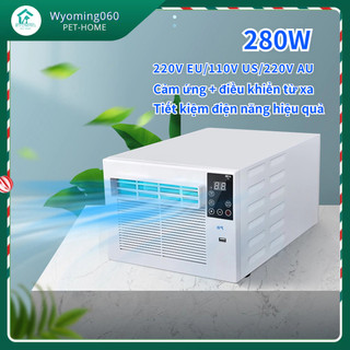 Điều Hòa Di Động Khiển Từ Xa Cảm Ứng Không Khí Cho Cắm Trại Ngoài Trời Xe Bếp 280W【wyoming060】