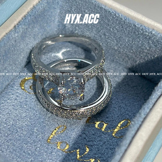 Nhẫn nữ nhẹ nhàng Nhẫn đính đá Zircon sang trọng