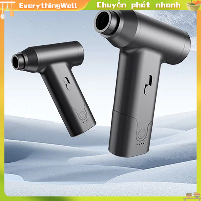 [Hàng Sẵn] Quạt Phản Lực Mini Máy Thổi Không Dây Tốc Độ Cao Turbofan Di Động Đa Năng Điện Máy Hút Bụi Để Vệ Sinh Xe Hơi [EverythingWell]