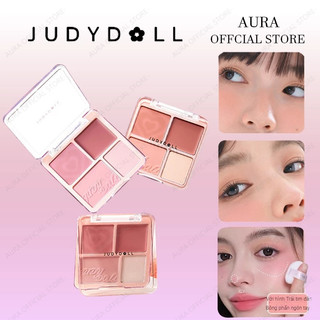 JUDYDOLL Bảng phấn má hồng & highlight Tạo lớp trang điểm ba chiều