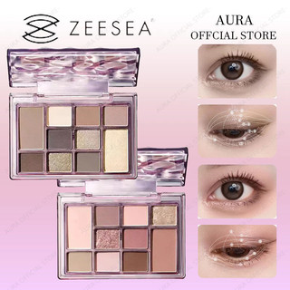 ZEESEA Bảng phấn mắt 10 màu Bảng phấn mắt trang điểm chuyên nghiệp