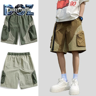 Quần short chở hàng DICHUANGZHE American High Street Quần thể thao đa năng