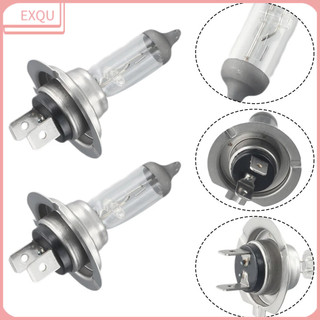 Bộ 2 đèn pha xenon 12v xe h7 55w 6000k bóng đèn trắng halogen