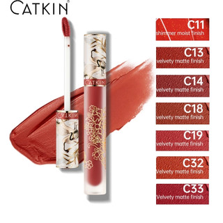 CATKIN Pretty Liahtness Liguid Lipstick kháng nước lâu trôi tùy Son Kem Mềm Mịn Không Dính Cốc 1.8g