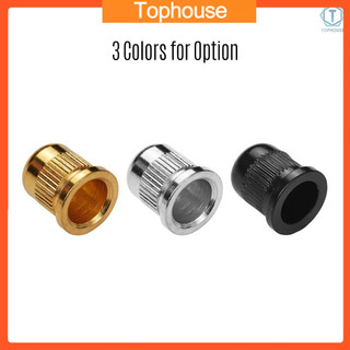 ∮ Professional Bass String Through Body String Ferrules Set of 4PCS Electric Guitar Hardware Parts Gold