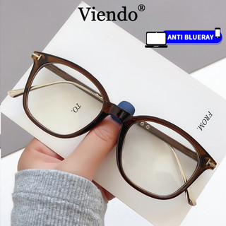 Mắt Kính Nam Nữ VIENDO Kính Gọng Vuông Chông Tia UV Ánh Sáng Xanh Đổi Màu Khi Ra Nắng Thời Trang