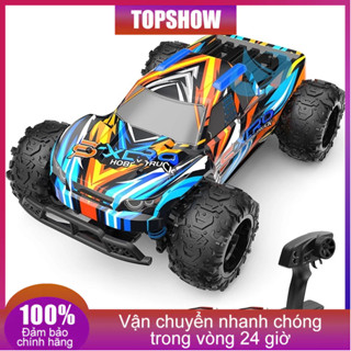 Xe điều khiển từ xa, Xe tải bán tải điều khiển từ xa 2.4GHz tỷ lệ đầy đủ cho trẻ em Bé trai 30KM / H Xe tốc độ cao 4 bánh với 3 pin