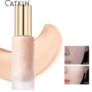 kem nền CATKIN chất lì che khuyết điểm tốt dưỡng ẩm dành cho da dầu / khô / hỗn hợp 30ml