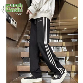 Eershenshi Nam Sọc Mỹ Rời Vừa Thẳng Chân Thể Thao Quần Ôm Size M-2XL