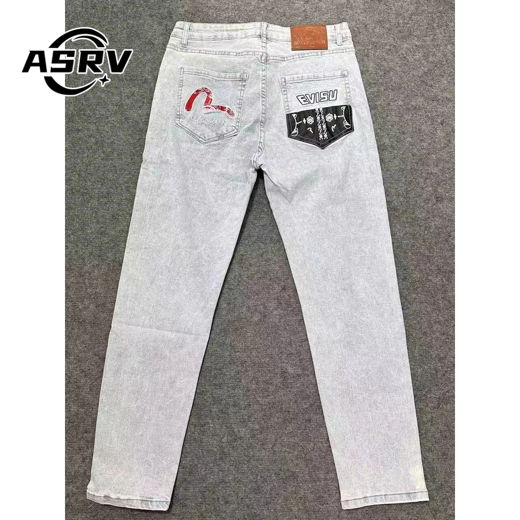 Quần Jean ASRV Xuân Thu Mới Phong Cách Hàn Quốc Quần Nam Hợp Thời Trang Phù Hợp Với