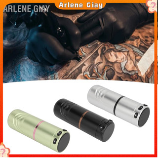Arlene Giay 1520mAh Không Dây Hình Xăm Bút 4.0mm Thì Sạc Nhanh IPS HD Màn Màu Lót Đổ Bóng Hộp Mực Quay Máy