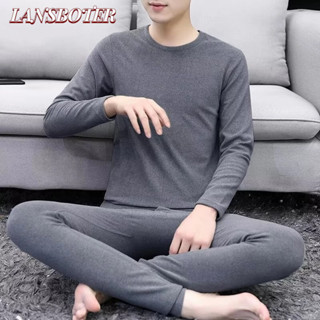 Quần lót giữ nhiệt nam LANSBOTER dày và nhung, chống lạnh, ôm sát, thoải mái đáy quần áo mùa thu và quần mùa thu