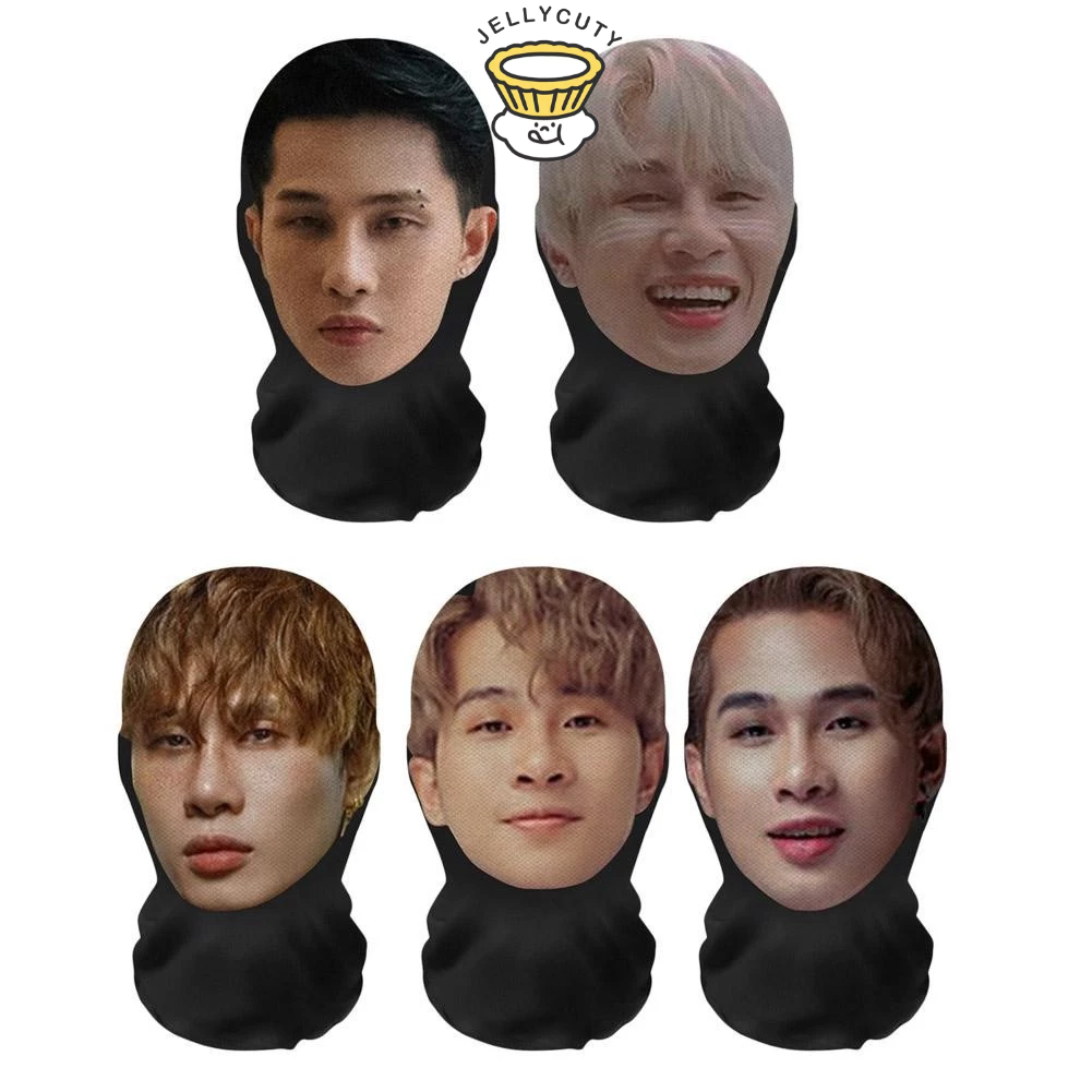 🍥jellycuty🍥Jack J97 Ngộ nghĩnh 3D Mặt nạ Balaclava Thiết kế liền mạch Phù hợp với mọi mặt Cosplay Mũ đội đầu Hip Hop Khăn quàng cổ Biker