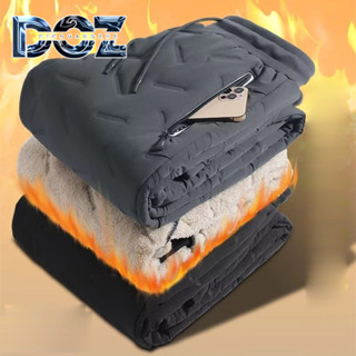 Dichuangzhe xuống Quần độn Nam Mùa Đông Dày Nhung Đệm Thường Ngày Thẳng-Leg Chống Gió Và Ấm Áp