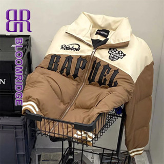 Áo khoác Cotton mùa đông BLOOMRIDGE Áo khoác dày dành cho người đi xe đạp cổ điển kiểu Mỹ