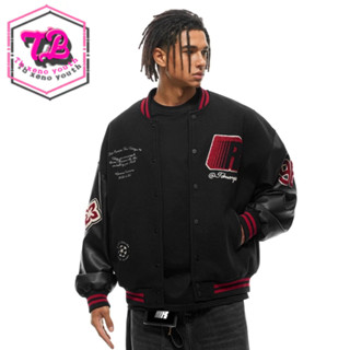 Tb xeno thanh niên áo khoác nam retro văn học  lười biếng Bông tai thêu Mỹ thiết kế hàng đầu