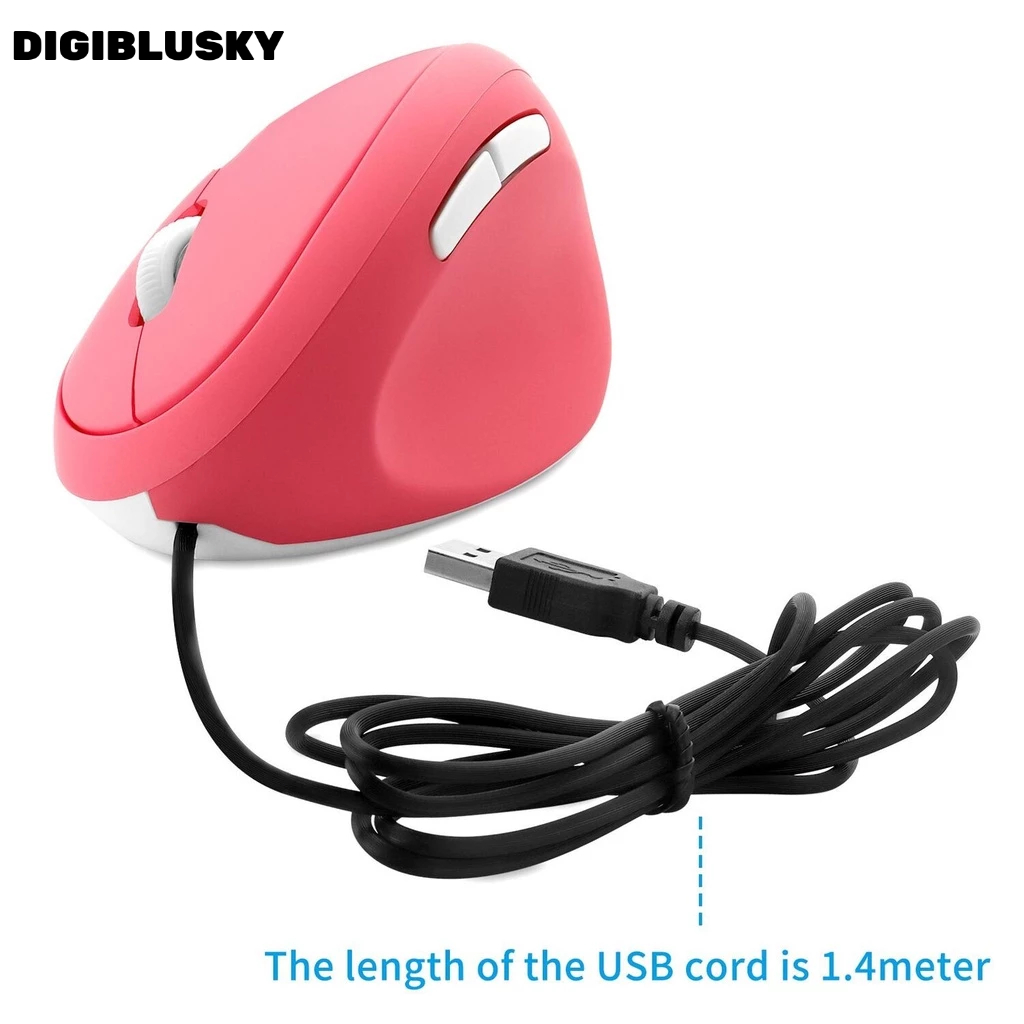 DIGIBLUSKY Chuột Quang Chơi Game Có Dây 800 / 1200 / 1600Dpi