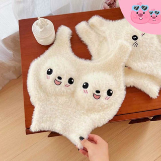 bearbraMùa Đông Quần Lót Dễ Thương Nữ Lông Cừu Lót Dày Cừu Lông Cừu Thoải Mái Áo Ngực