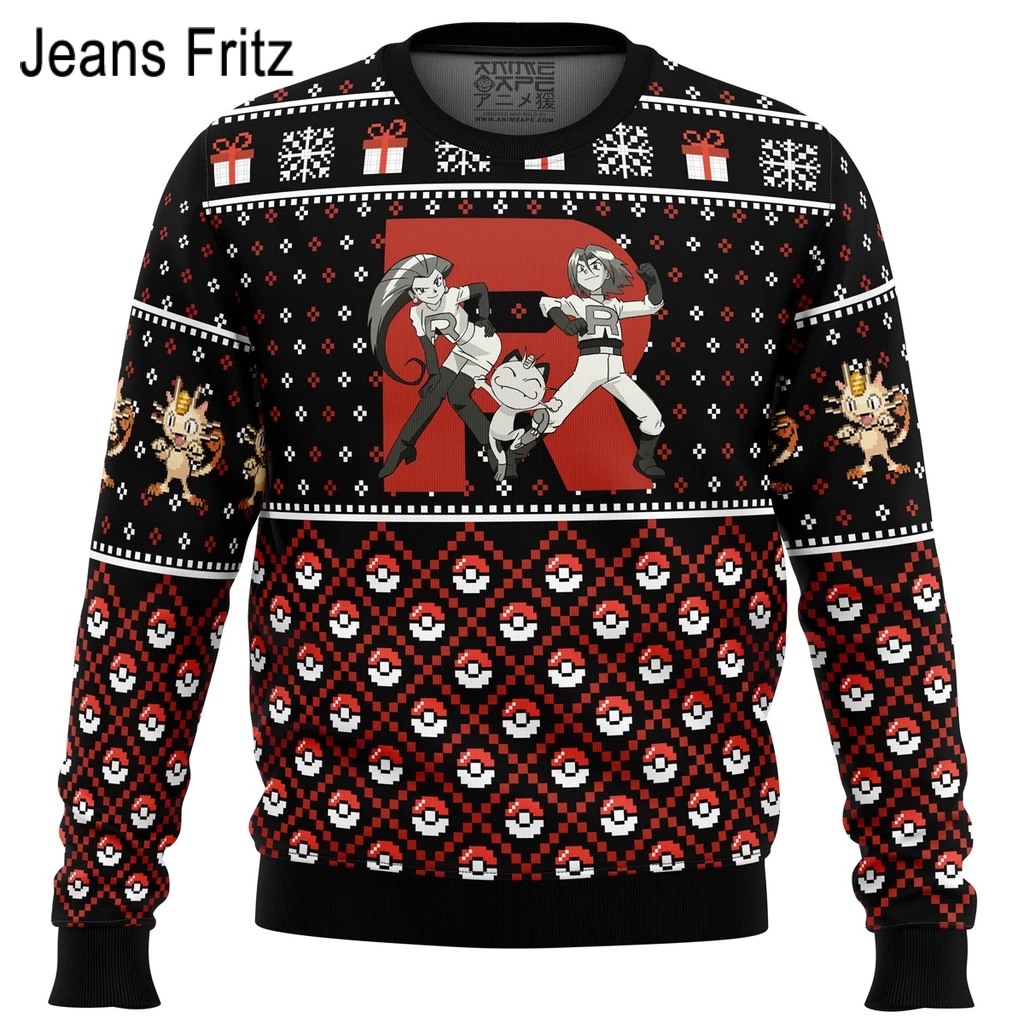 Áo len Giáng sinh xấu xí của đội Rocket