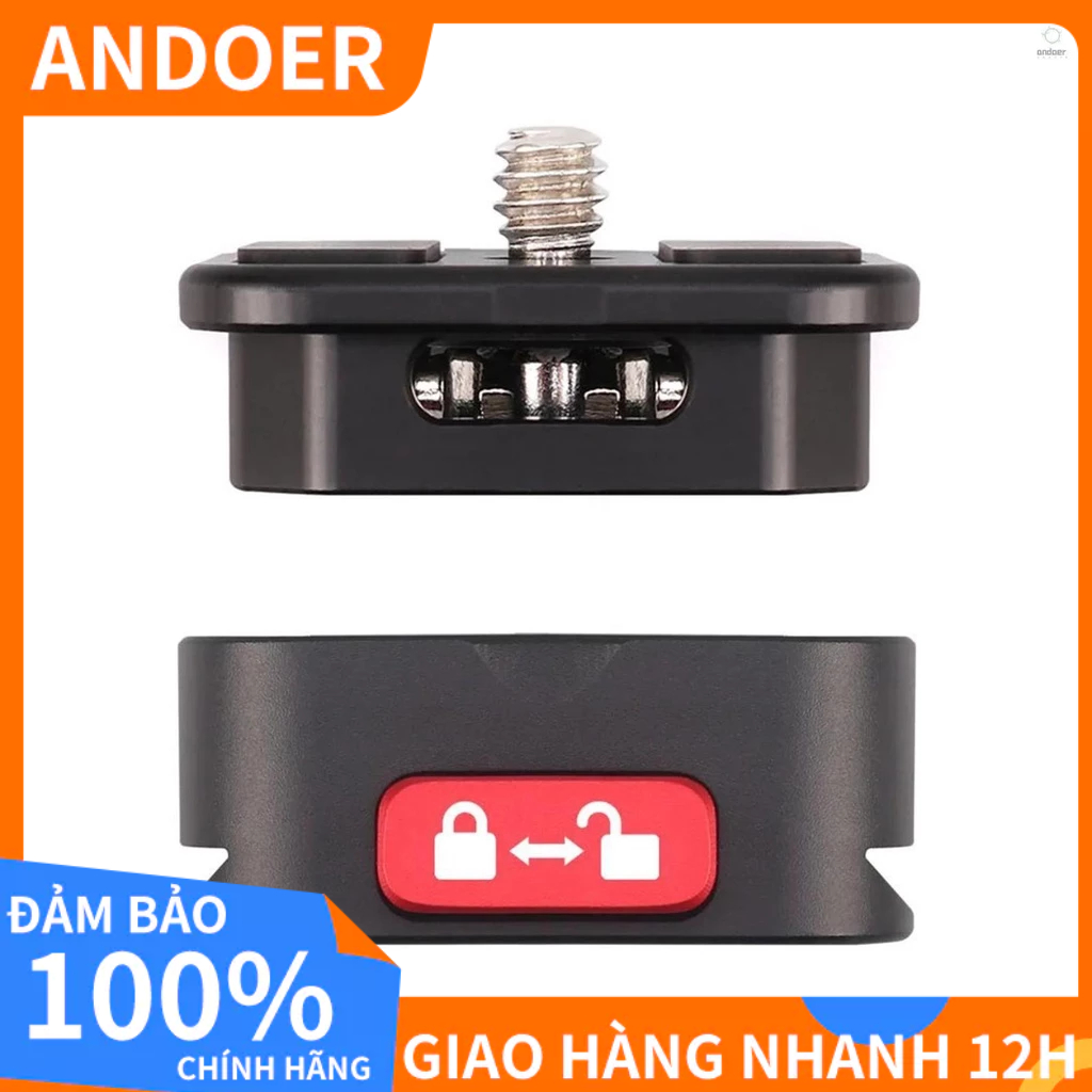Quick Release Plate Adapter for DSLR Mirrorless Camera Tripod - Express Pallet Mount