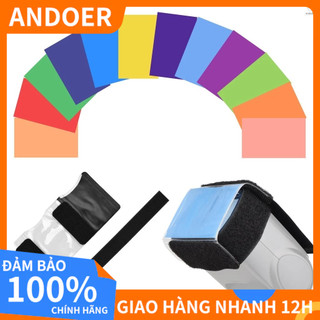 Adv 12 Chiếc Đa Năng Camera Flash Gel Bộ Lọc Chiếu Sáng Hiệu Chỉnh Màu Bộ Lọc Cho Đèn Tốc Độ Lắp Đặt Dễ Dàng