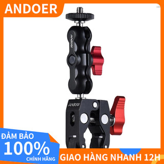 Adv Andoer Đa Năng Đầu Bóng Kẹp Bóng Gắn Tay Siêu Kẹp Với 1 / 4-20 Chủ Đề Cho Điện Thoại GPS Màn Hình LCD / DV LED Video Light Flash Light Micro Và Hơn Thế nữa