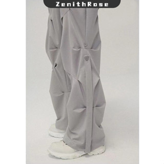 Zenithrose Jackson Quần yếm nam nữ xếp ly thời trang cao cấp giản dị phong cách Mỹ thiết kế thích hợp ý nghĩa