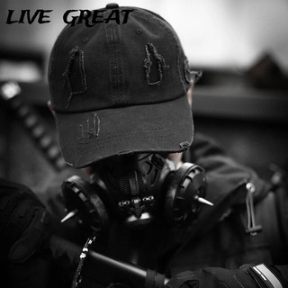  Mũ Lưỡi Trai Màu Đen Phong Cách Hiphop Đường Phố Hàn Quốc 