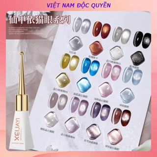 2024 pha lê mới mắt mèo liệu pháp ánh sáng sơn móng tay keo dán đầy đủ các bóng đèn nhỏ bán chạy sơn móng tay keo dán chai sơn móng tay gel mắt mèo