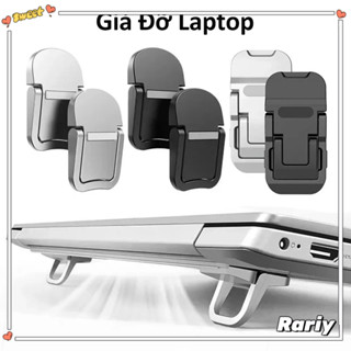Di Động Tản Nhiệt Laptop Đứng Vô Hình Dính Chân Đế Bàn Phím Nâng Cao Miếng Lót