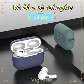 [Vignette] - COD Hộp đựng tai nghe Bluetooth silicon cho Airpod 1/2 3 Pro