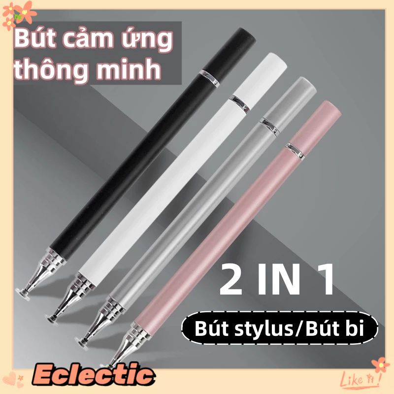 - Eclectic - Bút màn hình cảm ứng Đầu đĩa nhựa Chỉnh sửa bút điện dung Bút cảm ứng điện thoại di động