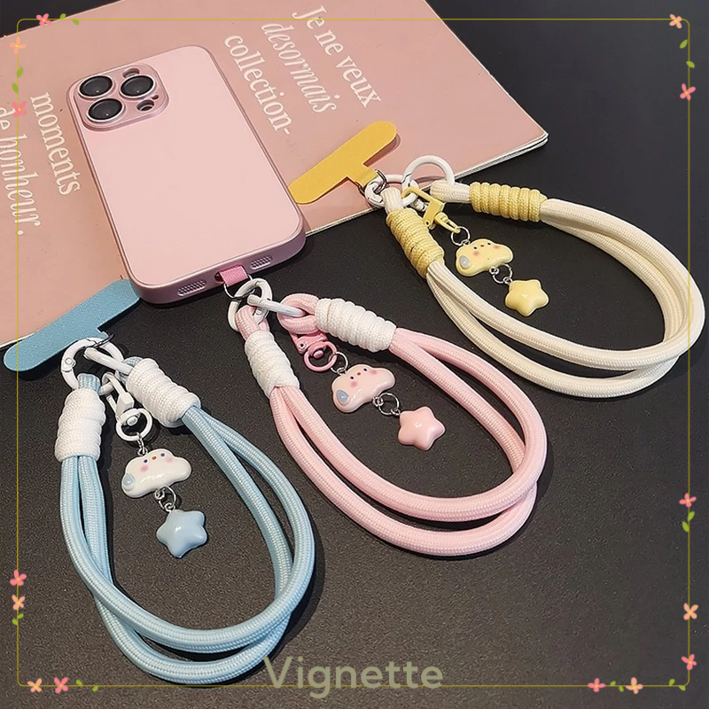 [Vignette] - COD Dây buộc điện thoại di động hình ngôi sao đám mây dễ thương