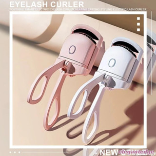   Elegantedge  Kẹp lông mi điện thông minh di động Máy uốn mi tạo kiểu lâu trôi 